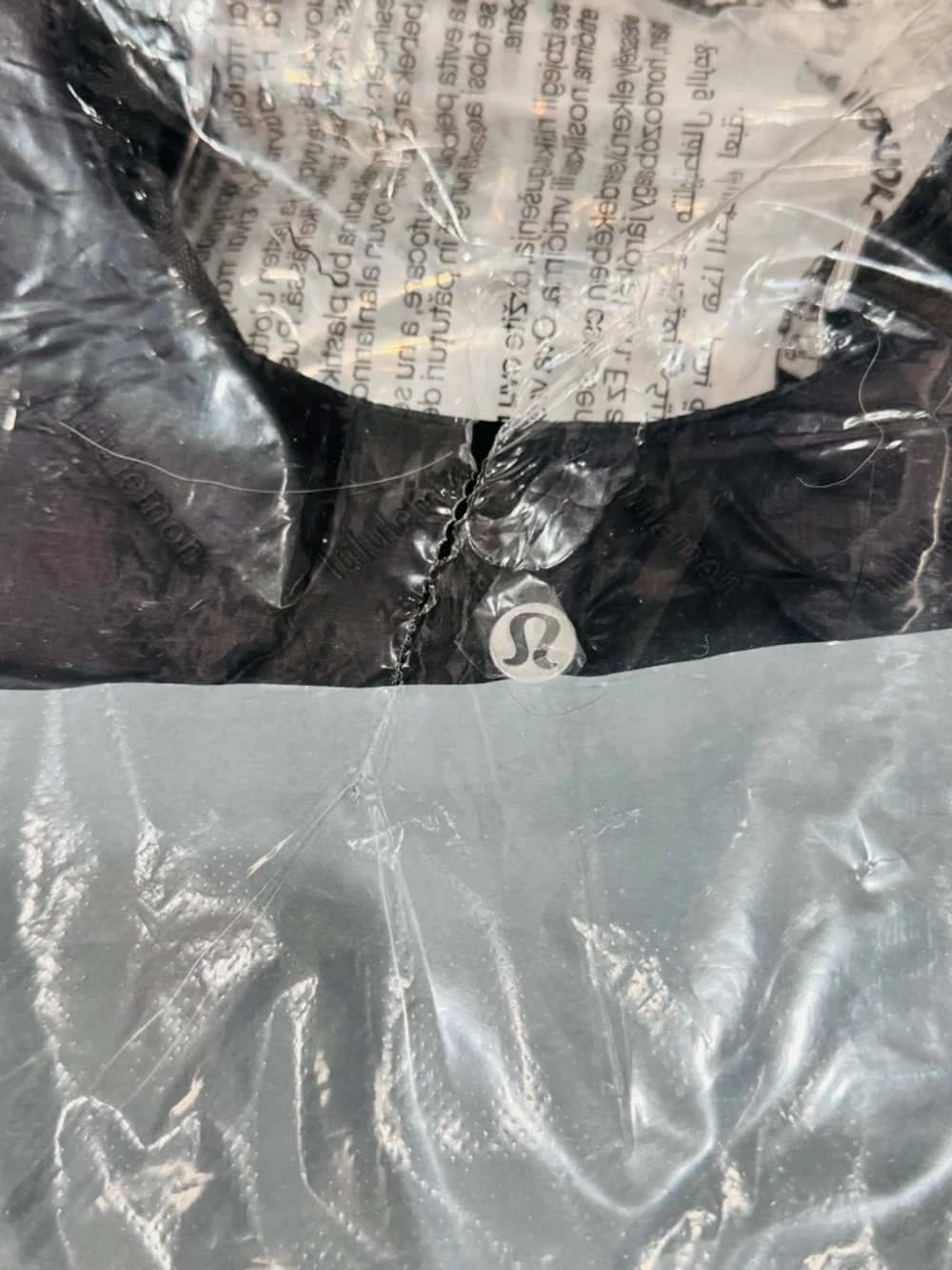 Lululemon Black Quilted Shoulder Hobo Bag